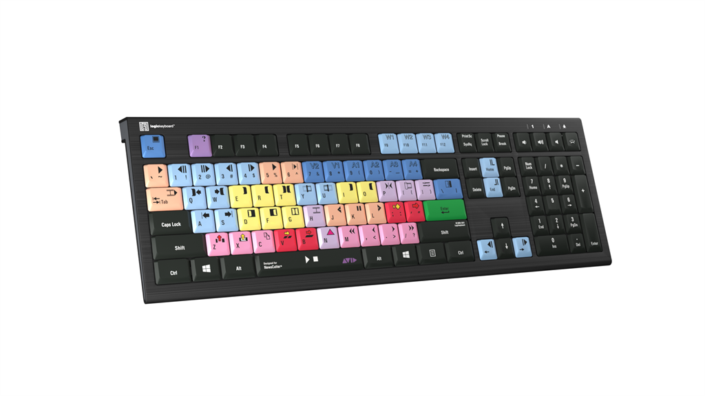 LogicKeyboard AVID NewsCutter PC Astra 2 US LKB-NEWSC-A2PC-US