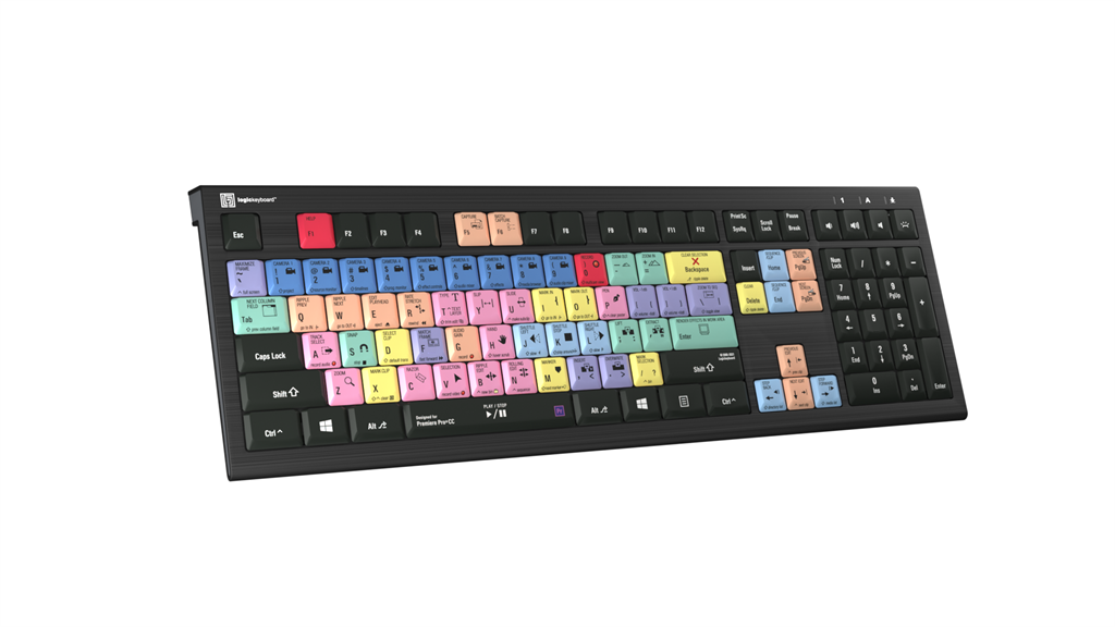 LogicKeyboard Adobe Premiere Pro CC PC Astra 2 US LKB-PPROCC-A2PC-US