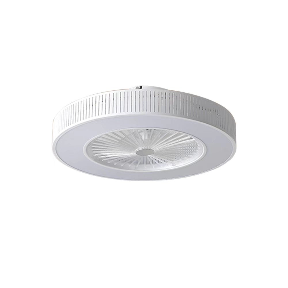 Classy Ceiling Fan And Round LED Lamp By Homeroots
