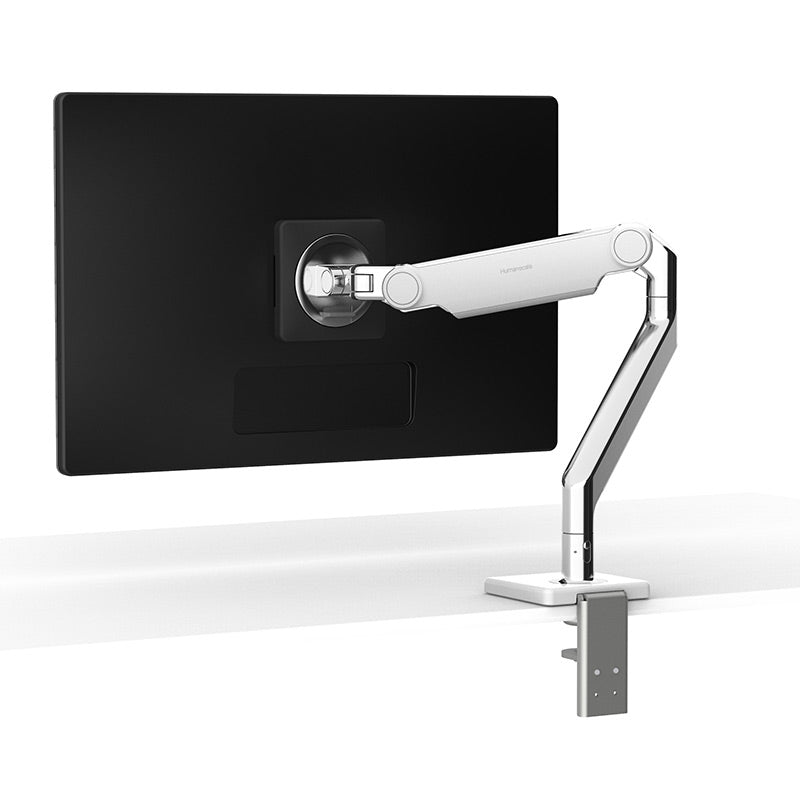 Humanscale M2.1 Monitor Arm – Silver with Gray Trim