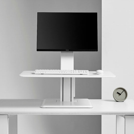 Humanscale M8.1 Dual Monitor Arm – Black with Black Trim